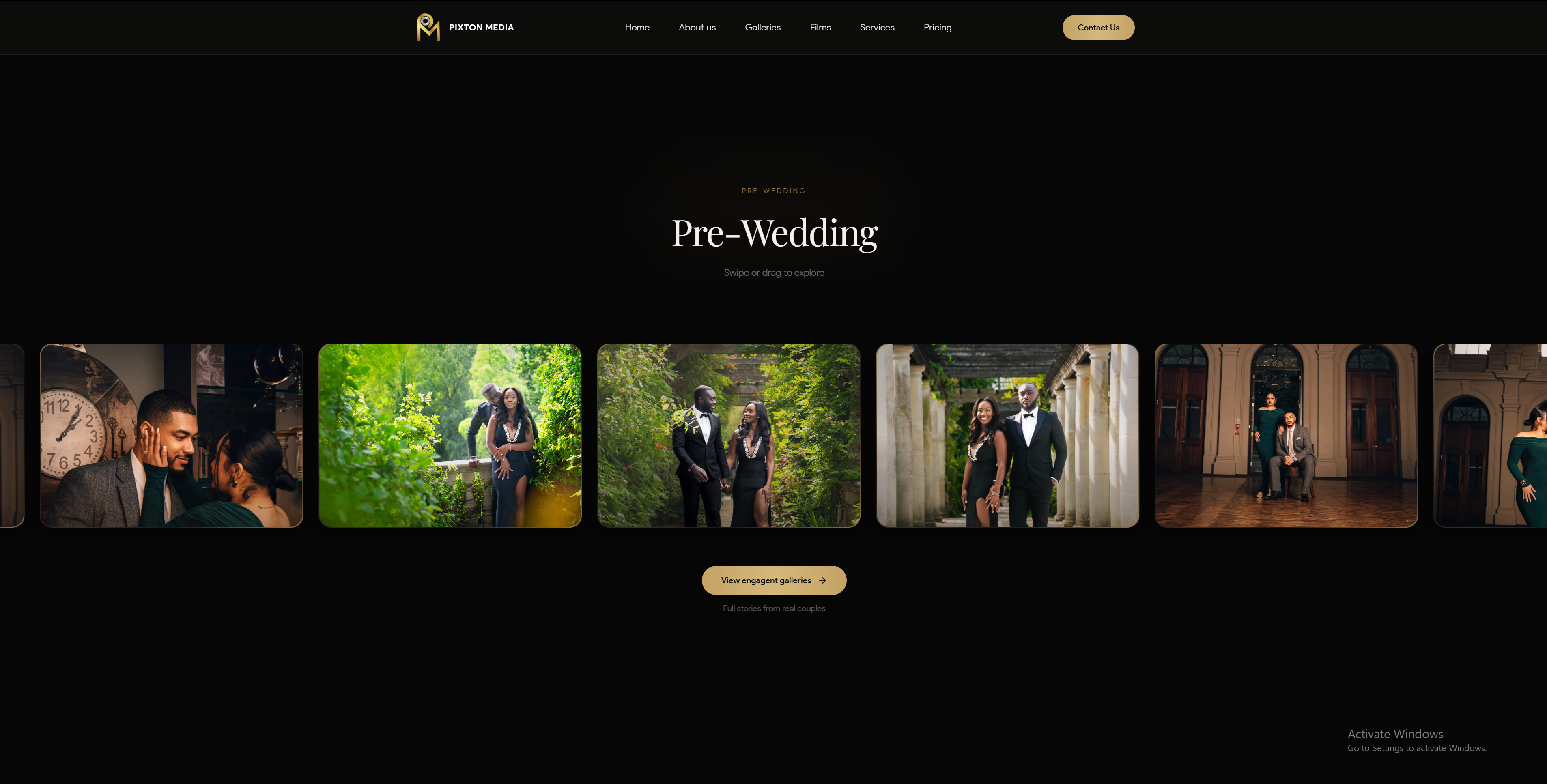 Pixton Media sliding gallery — second set.